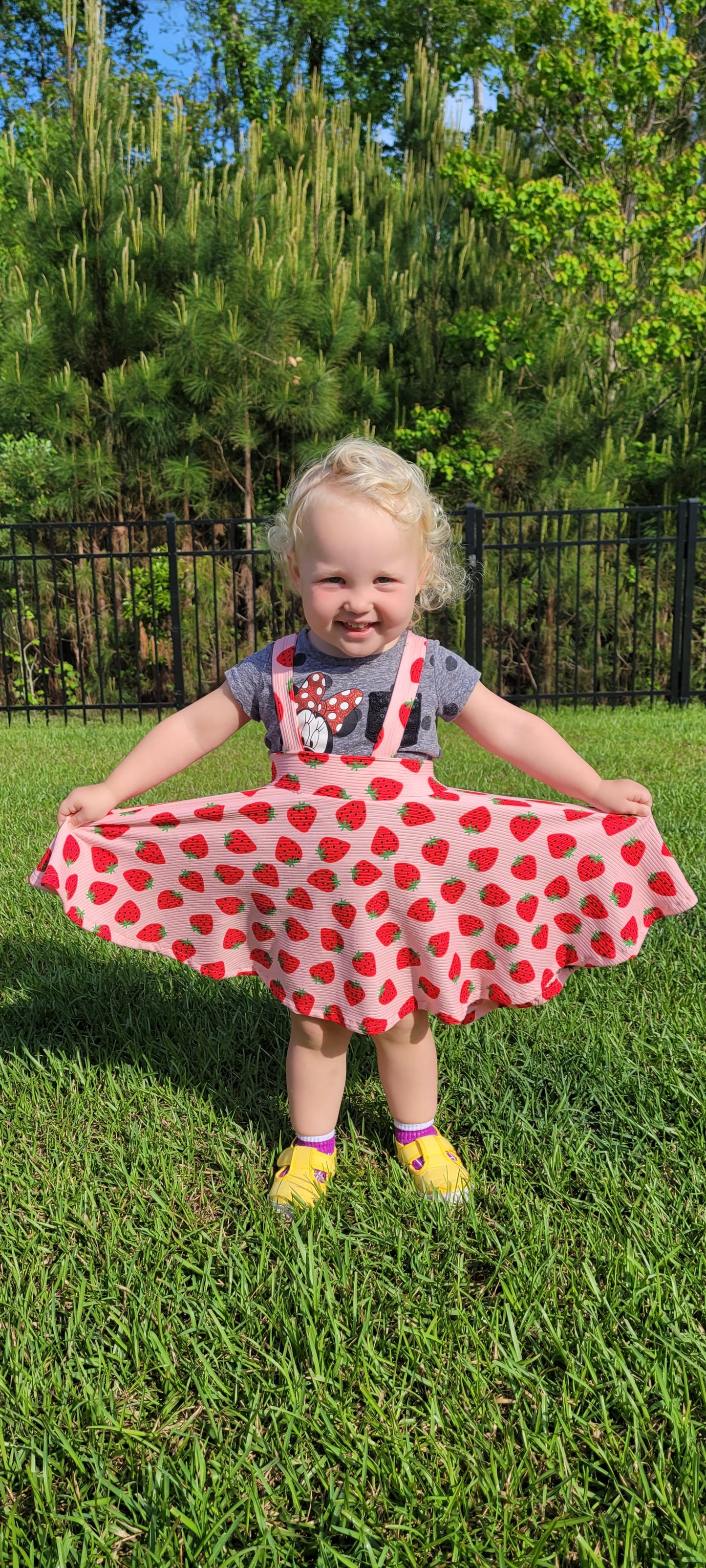 Suspender Circle Skirt
